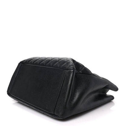Chanel Caviar Quilted Grand Shopping Tote GST Black 7 of 7