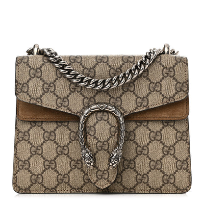 Gucci GG Supreme Monogram Mini Dionysus Shoulder Bag Taupe 1 of 15
