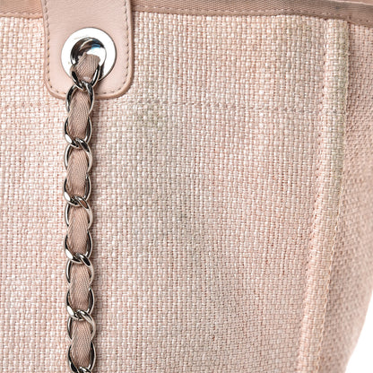 Chanel Canvas Large Deauville Tote Pink 16 of 20