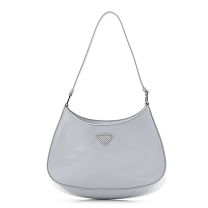 Prada Spazzolato Cleo Shoulder Bag Fiordaliso 1 of 9