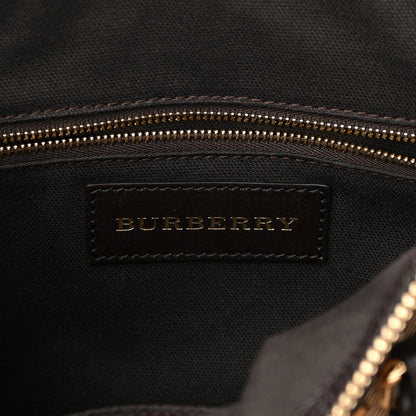 Burberry Haymarket Check Small Gladstone Black 6 of 17