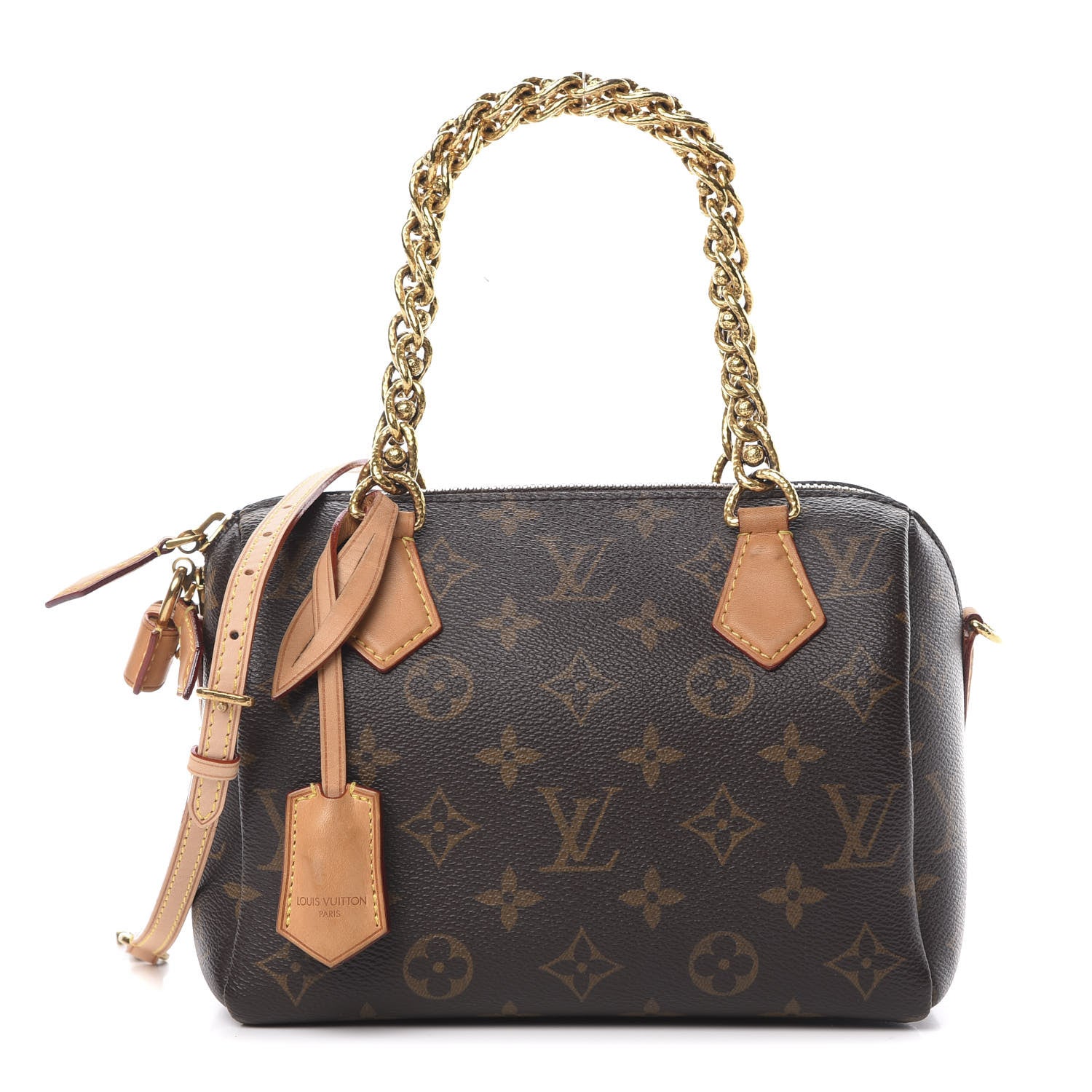 Louis Vuitton Monogram Chain Speedy 20 1 of 16