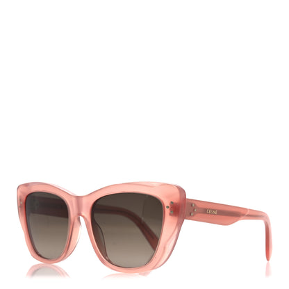 Celine Acetate Cat Eye Sunglasses CL40199I Pink 1 of 8