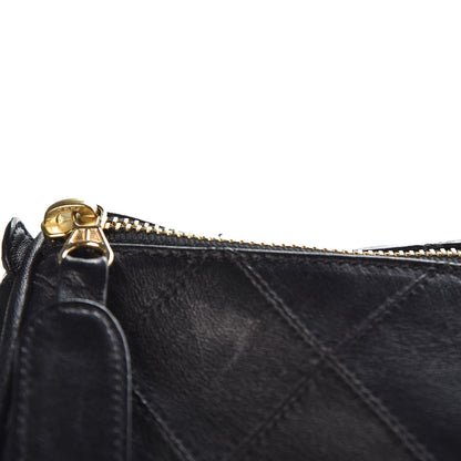 Chanel Calfskin Stitched Duffel Bag Black 13 of 14
