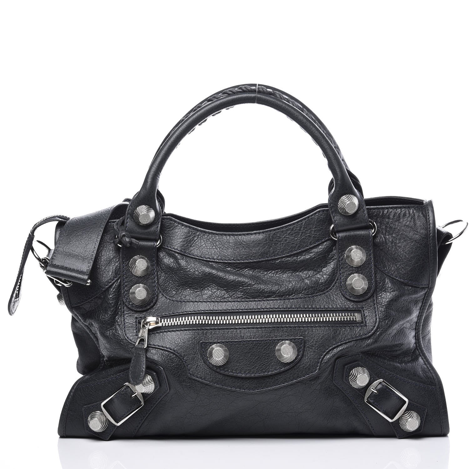Balenciaga Agneau Giant 21 Silver Hardware City Anthracite 2 of 10