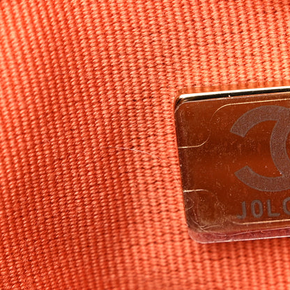 Chanel Calfskin Quilted Small CC Chain Bucket Backpack Orange 7 of 10