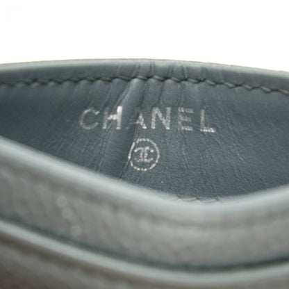 Chanel Caviar Timeless CC Card Holder Grey 6 of 8