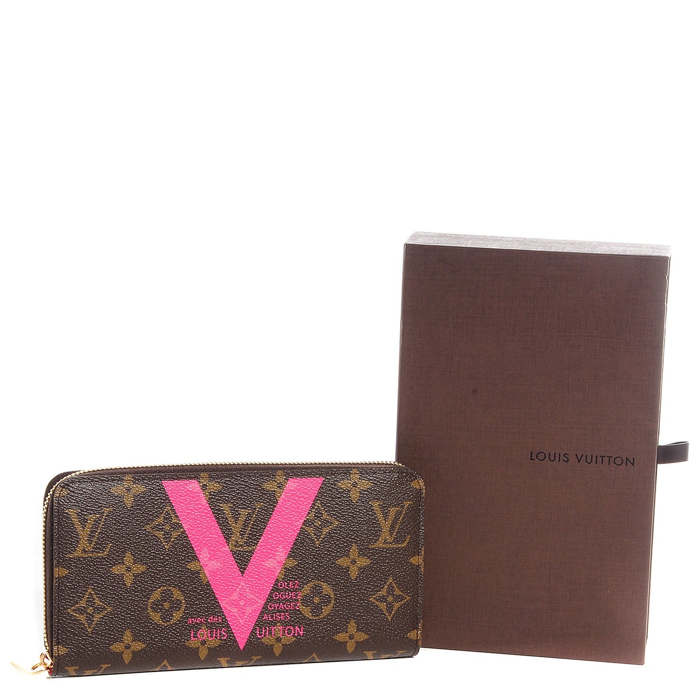 Monogram V Zippy Wallet Grenade