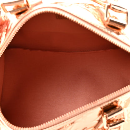Louis Vuitton Monogram Miroir Speedy Bandouliere 25 Copper 5 of 9