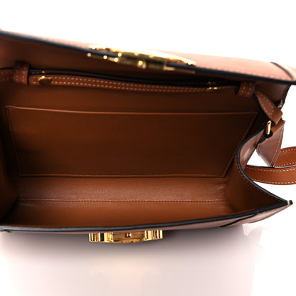 Celine Natural Calfskin Triomphe Strap Bag Tan 5 of 9