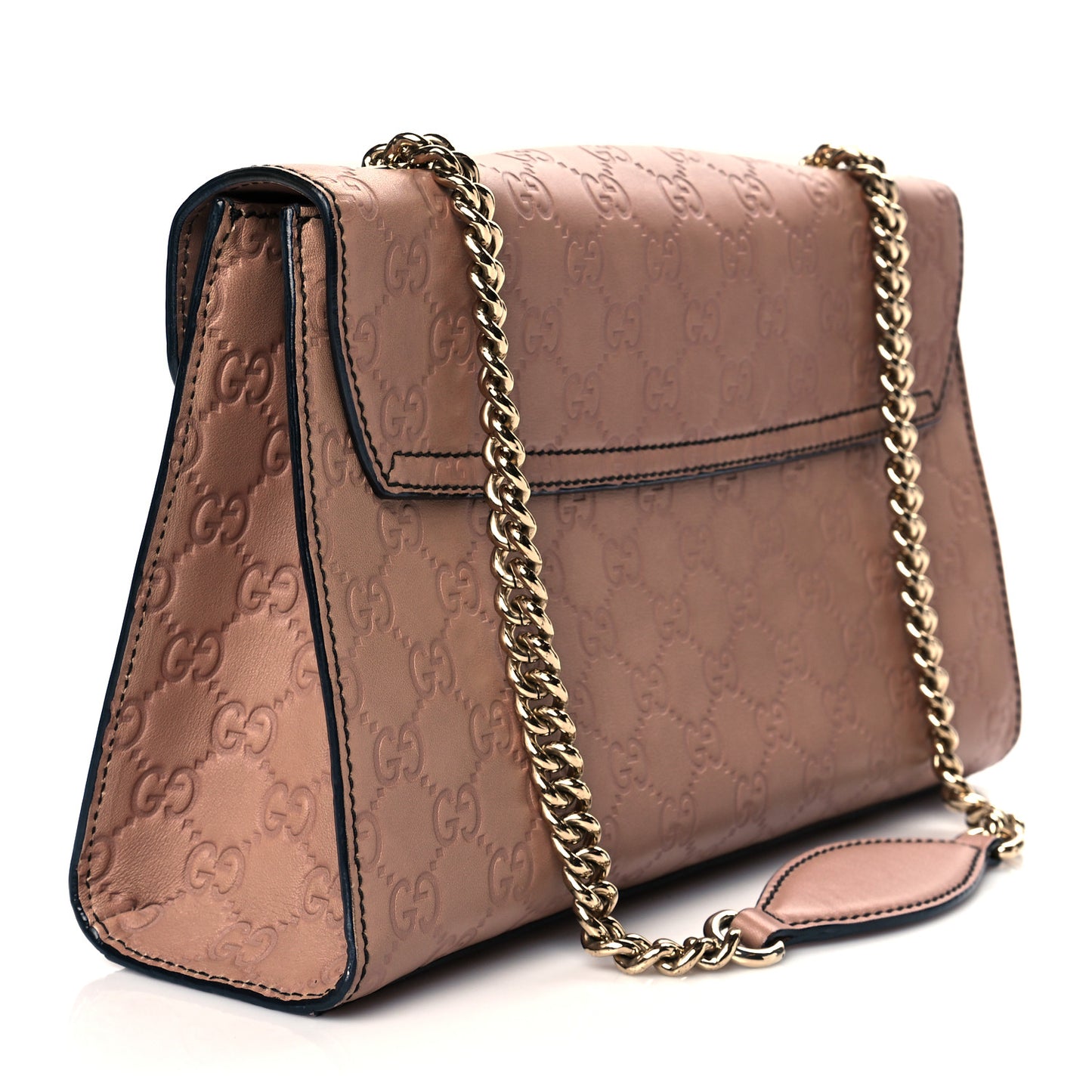 Guccissima Medium Emily Chain Shoulder Bag Camelia