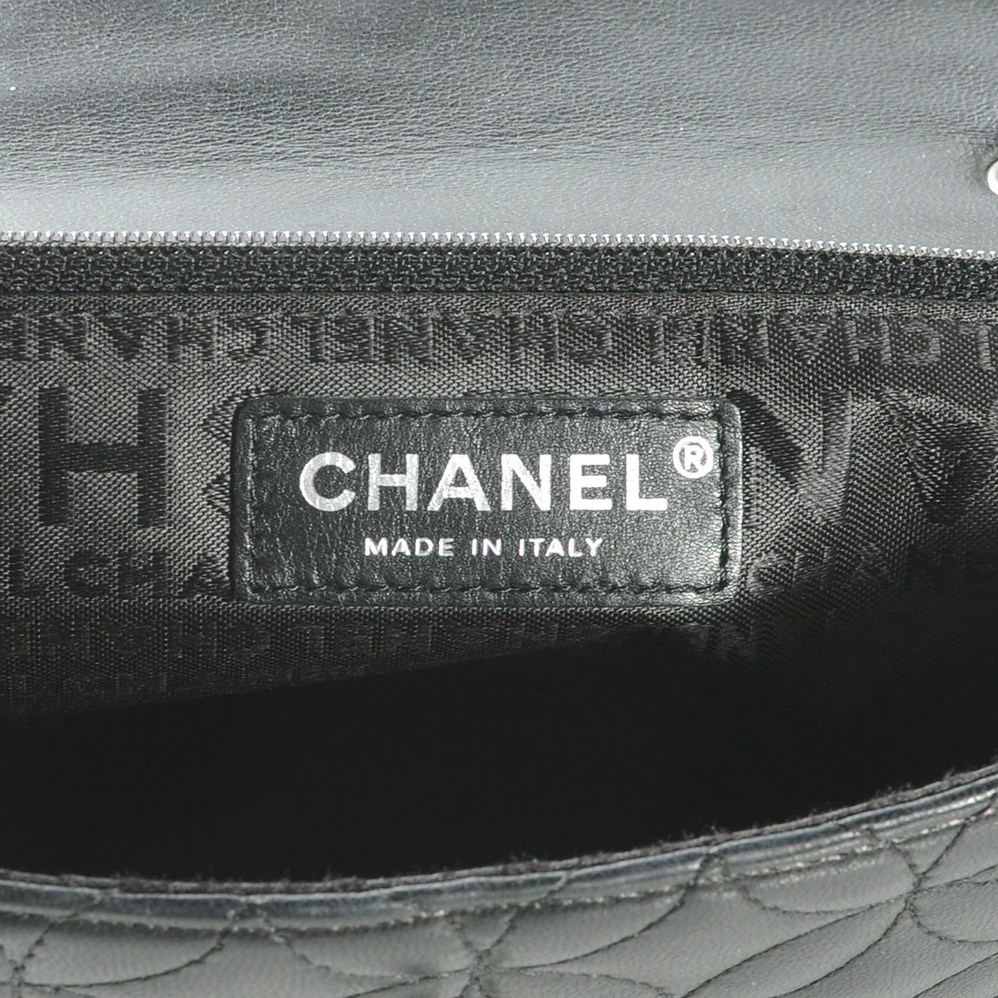 Lambskin Medium Flap Black