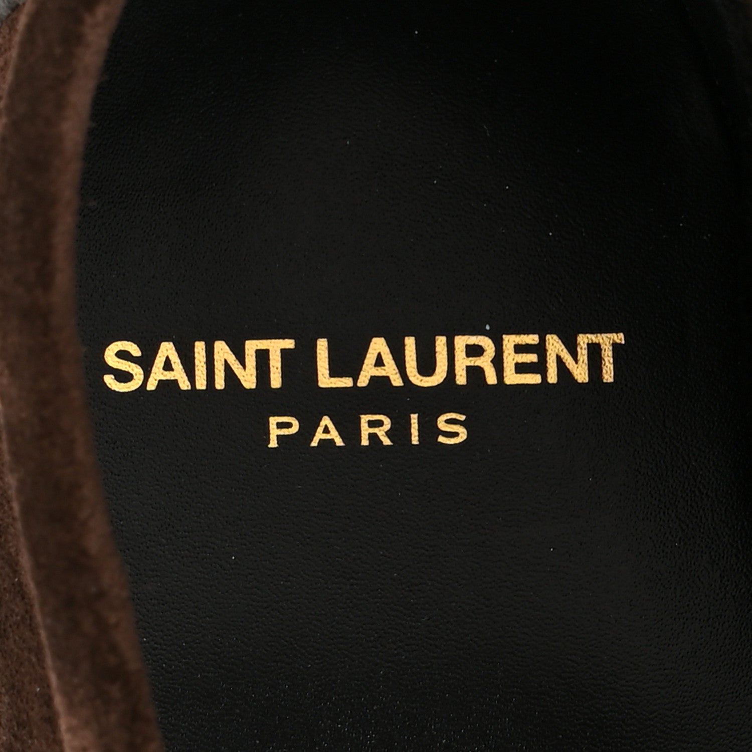 Saint Laurent Suede Le Loafer 15 Penny Slippers 40 Dark Chocolate 7 of 10