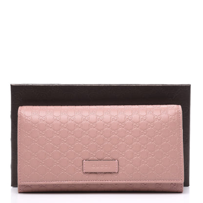 Gucci Soft Microguccissima Continental Wallet Soft Pink 10 of 10