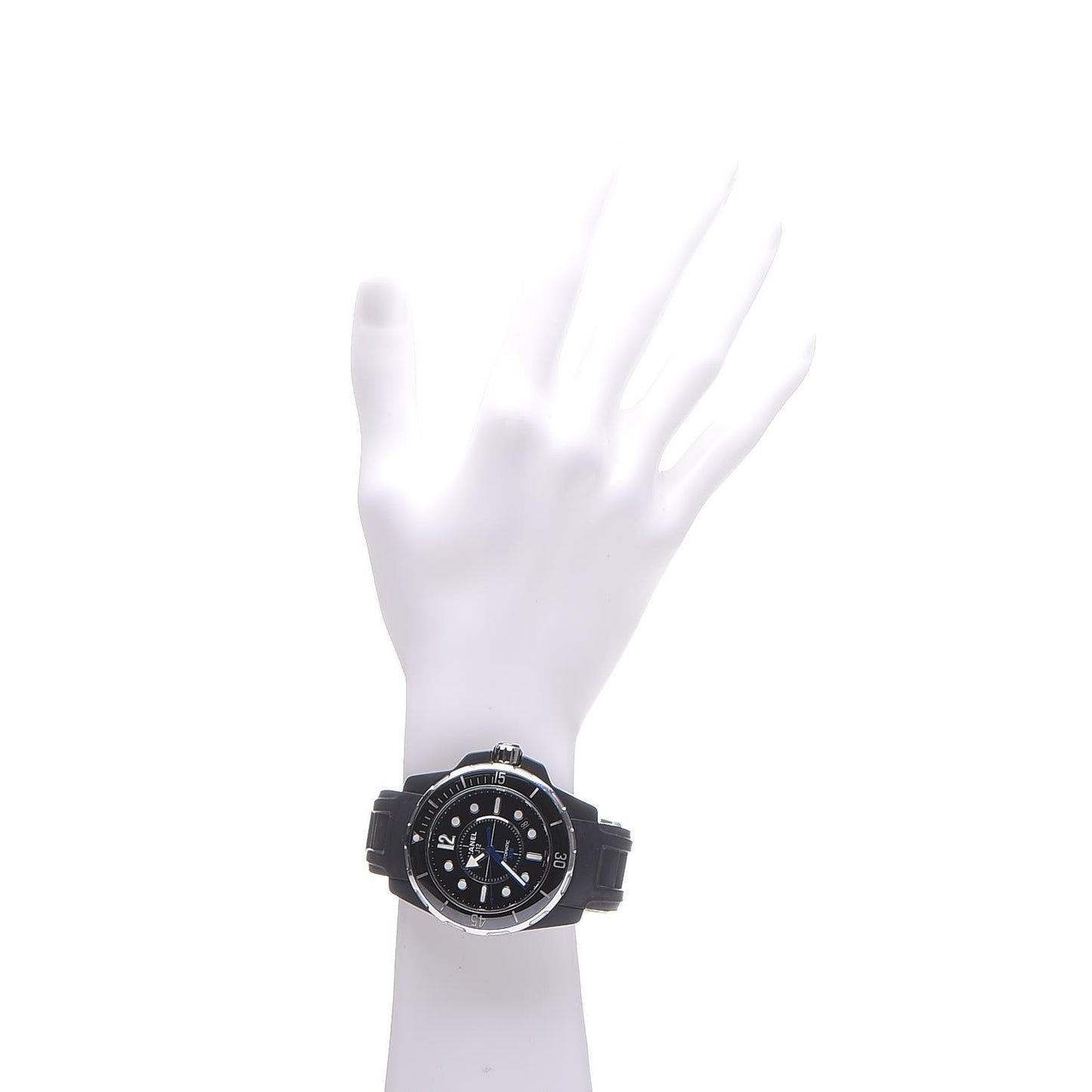 Stainless Steel Ceramic Rubber 41mm J12 Marine Automatic Watch Black