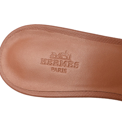 Hermes Epsom Oasis Sandals 37 Rose Aube 8 of 8