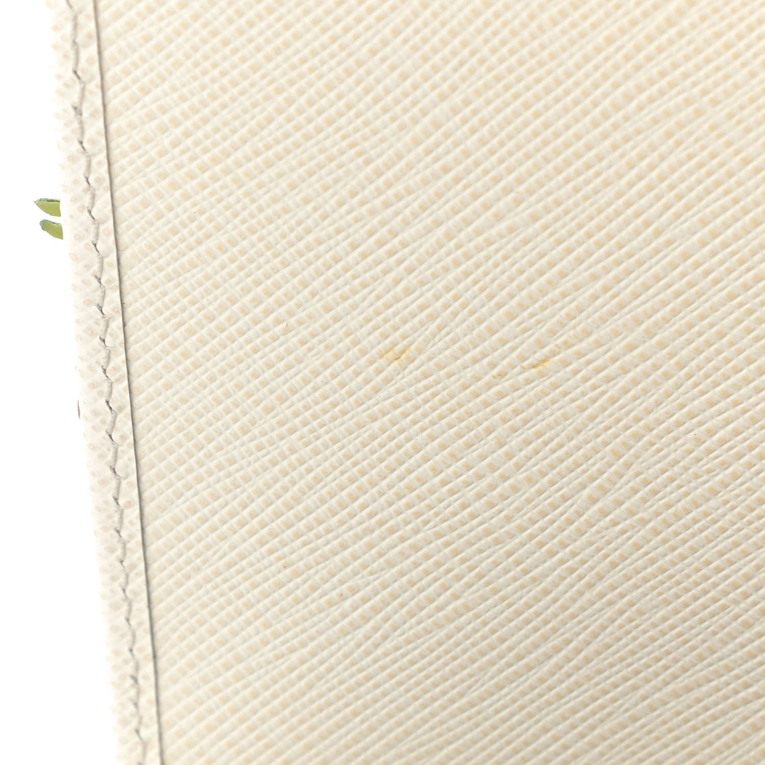 Prada Saffiano Floral Applique Crossbody Talco 6 of 7