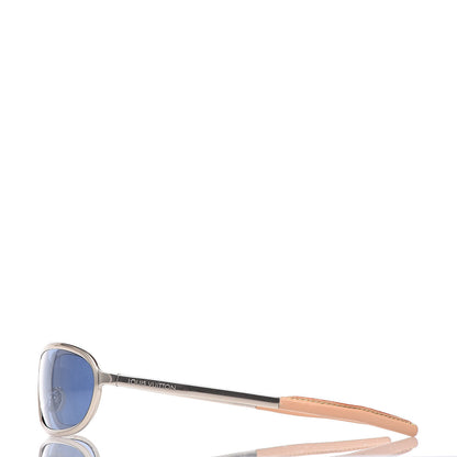 Louis Vuitton Calf Titanium Light Infinity Sunglasses Z1069U Grey 4 of 9