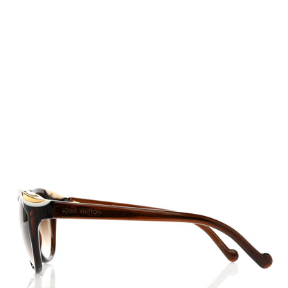Louis Vuitton Ivy Cat Sunglasses Z0748W Brown 3 of 7