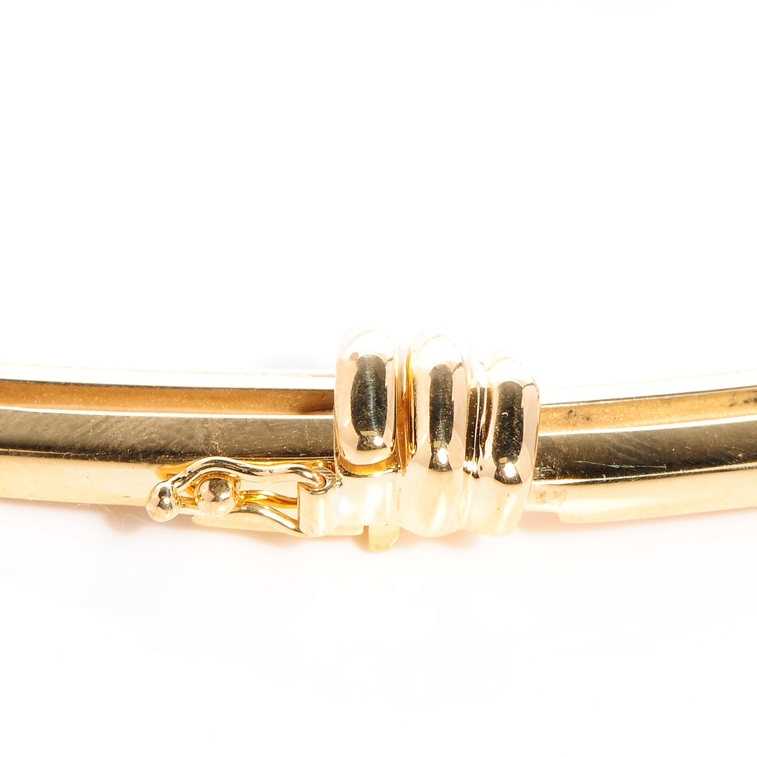 Tiffany 18k Yellow Gold Platinum Diamond Atlas Necklace 5 of 9