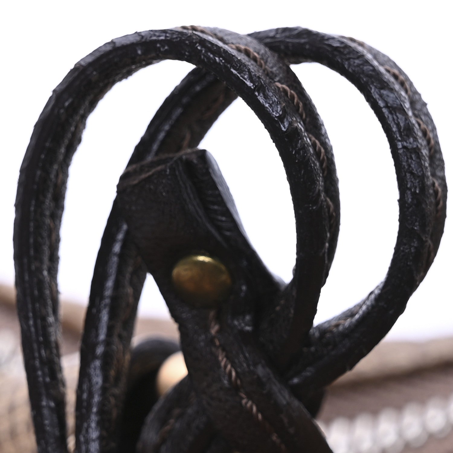 Chloe Lizard Medium Paddington Satchel Bronze 12 of 12