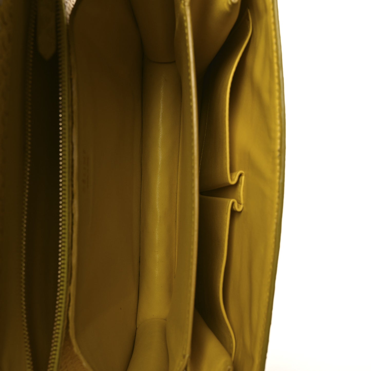 Snakeskin Medium Classic Box Yellow