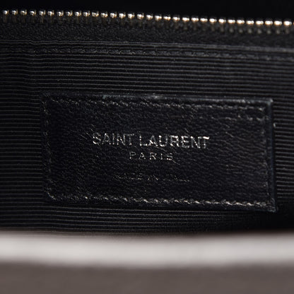 Saint Laurent Grained Calfskin Small Sac De Jour Fog 15 of 26