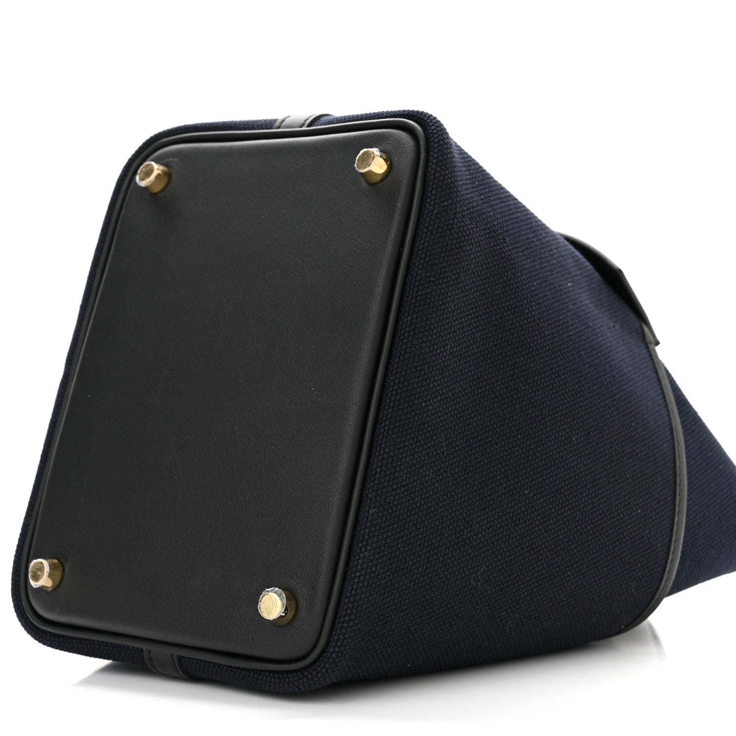 Hermes Toile Goeland Swift Cargo Picotin Lock 18 Bleu Marine 10 of 10