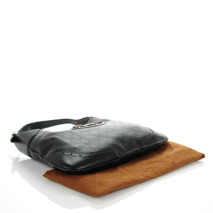 Gucci Guccissima Punch Hobo Black 4 of 7