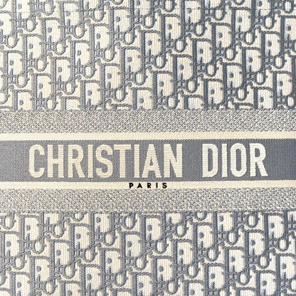 Christian Dior Oblique Large Book Tote Grey 8 of 10