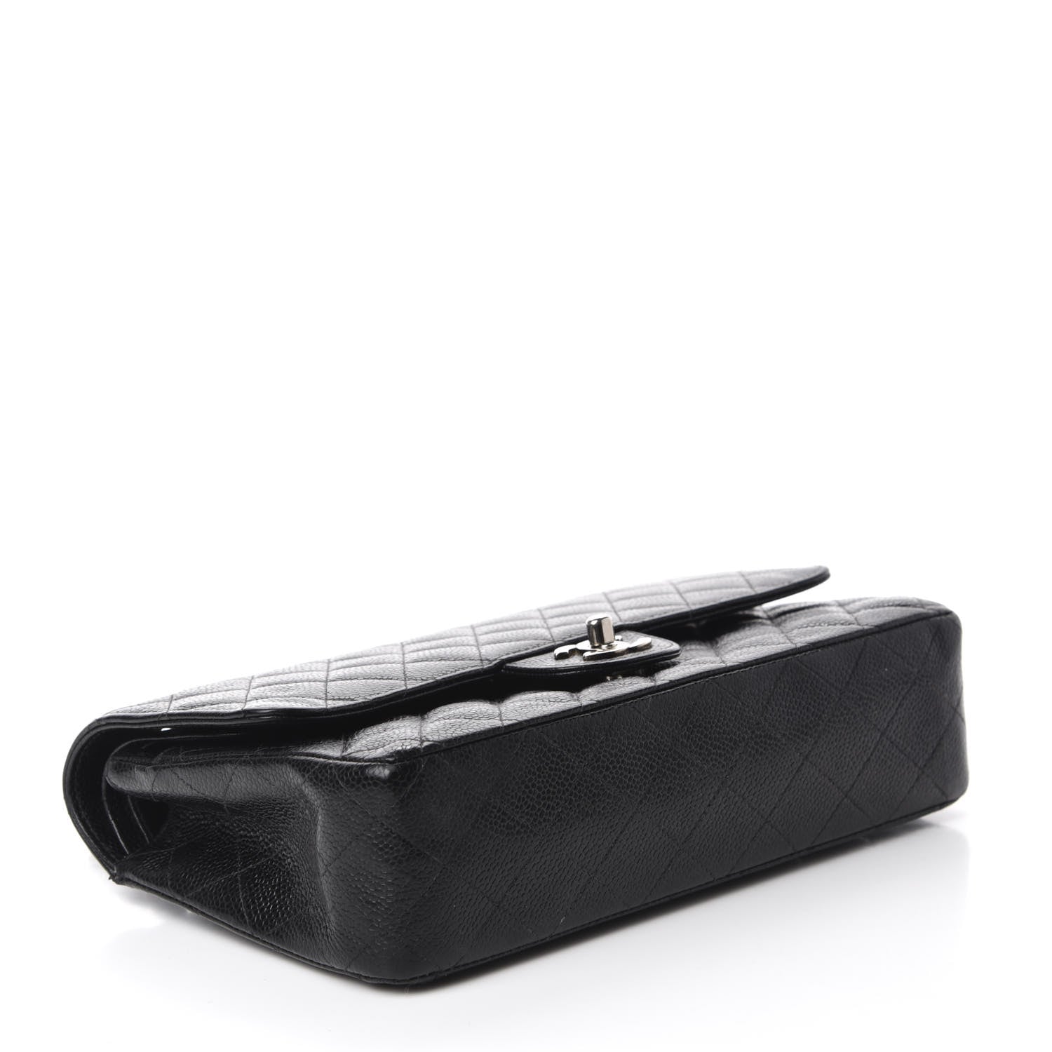 Chanel Caviar Quilted Medium Double Flap Black 4 of 12