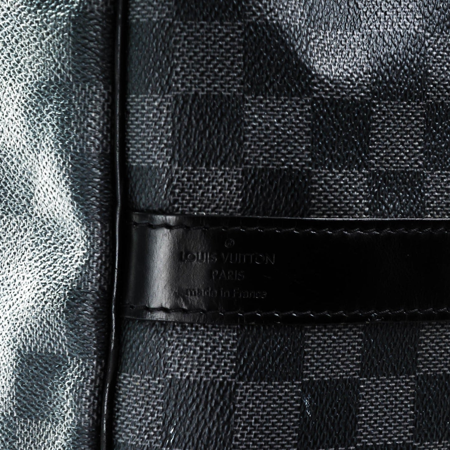 Damier Graphite Keepall Bandouliere 55