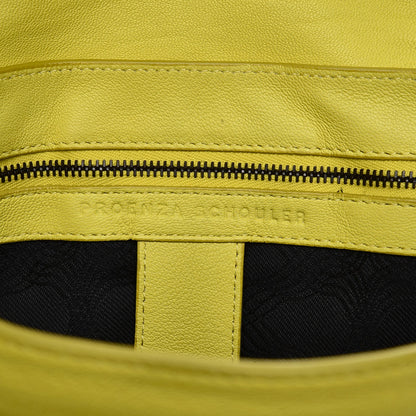 Proenza Schouler Lambskin Medium PS1 Satchel Citron 9 of 20