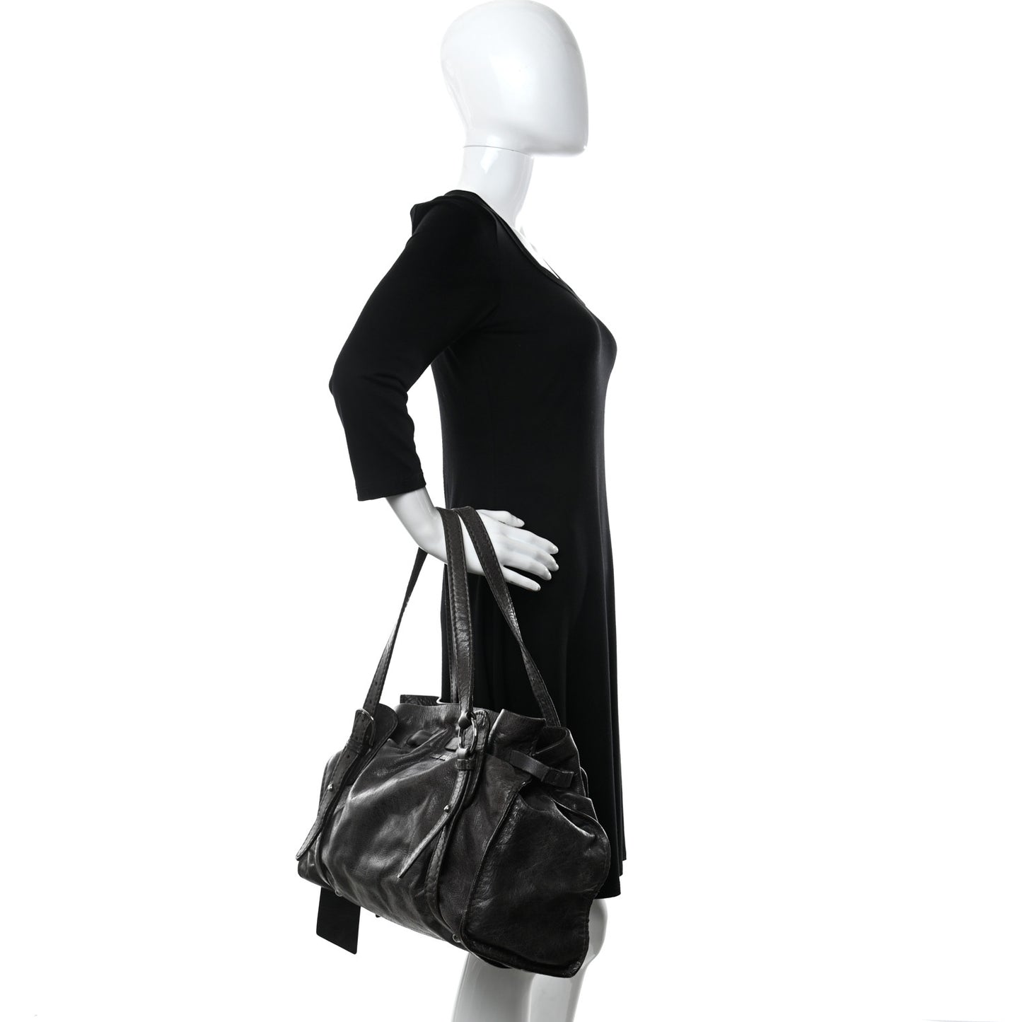 Vitello Vintage Tote Begonia