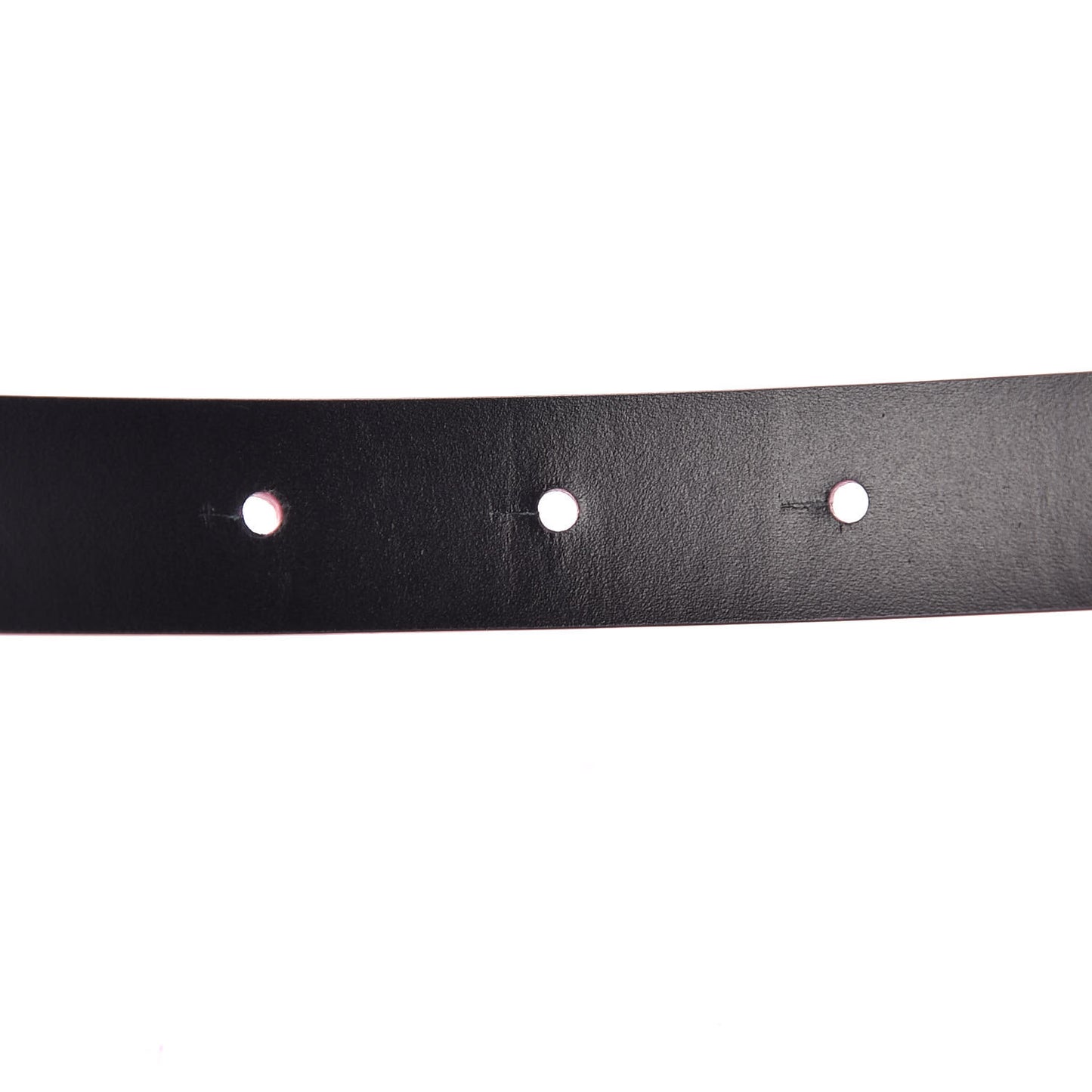 Patent CC Logo Skinny Belt 85 34 Pink