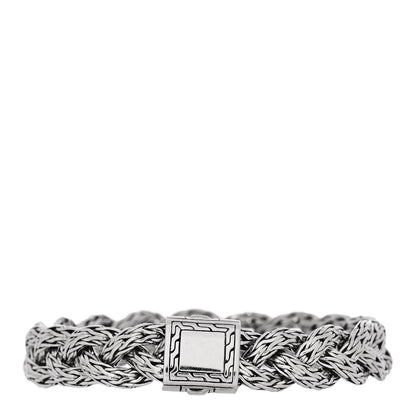 John Hardy Sterling Silver Medium Braided Classic Chain Bracelet 2 of 3