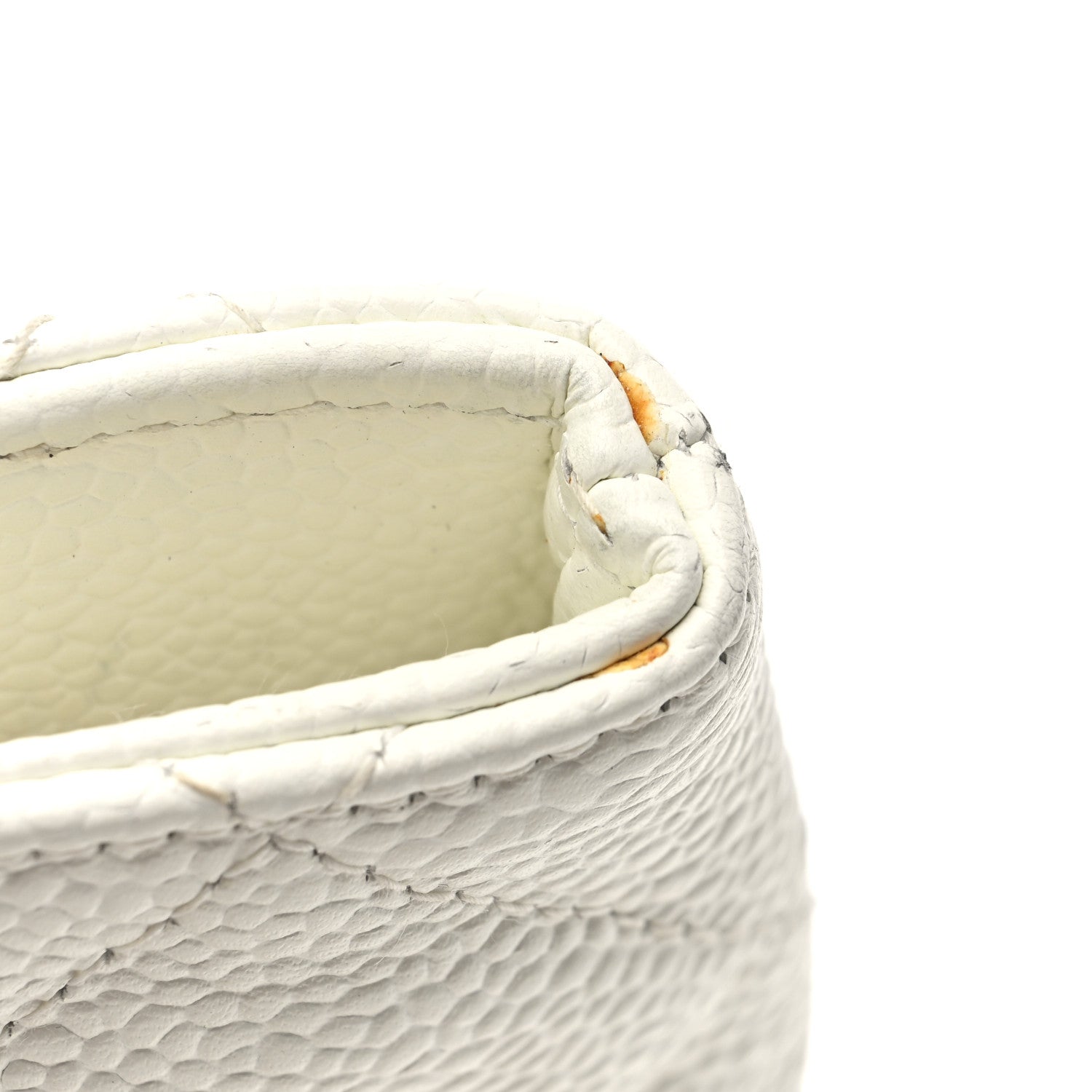 Chanel Caviar Quilted Medallion Tote White 11 of 11
