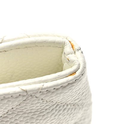 Chanel Caviar Quilted Medallion Tote White 11 of 11