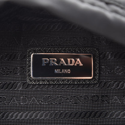 Prada Tessuto Nylon Saffiano Belt Bag Black 7 of 7