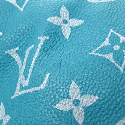 Louis Vuitton Calfskin Monogram Speedy P9 Bandouliere 40 Turquoise 15 of 16