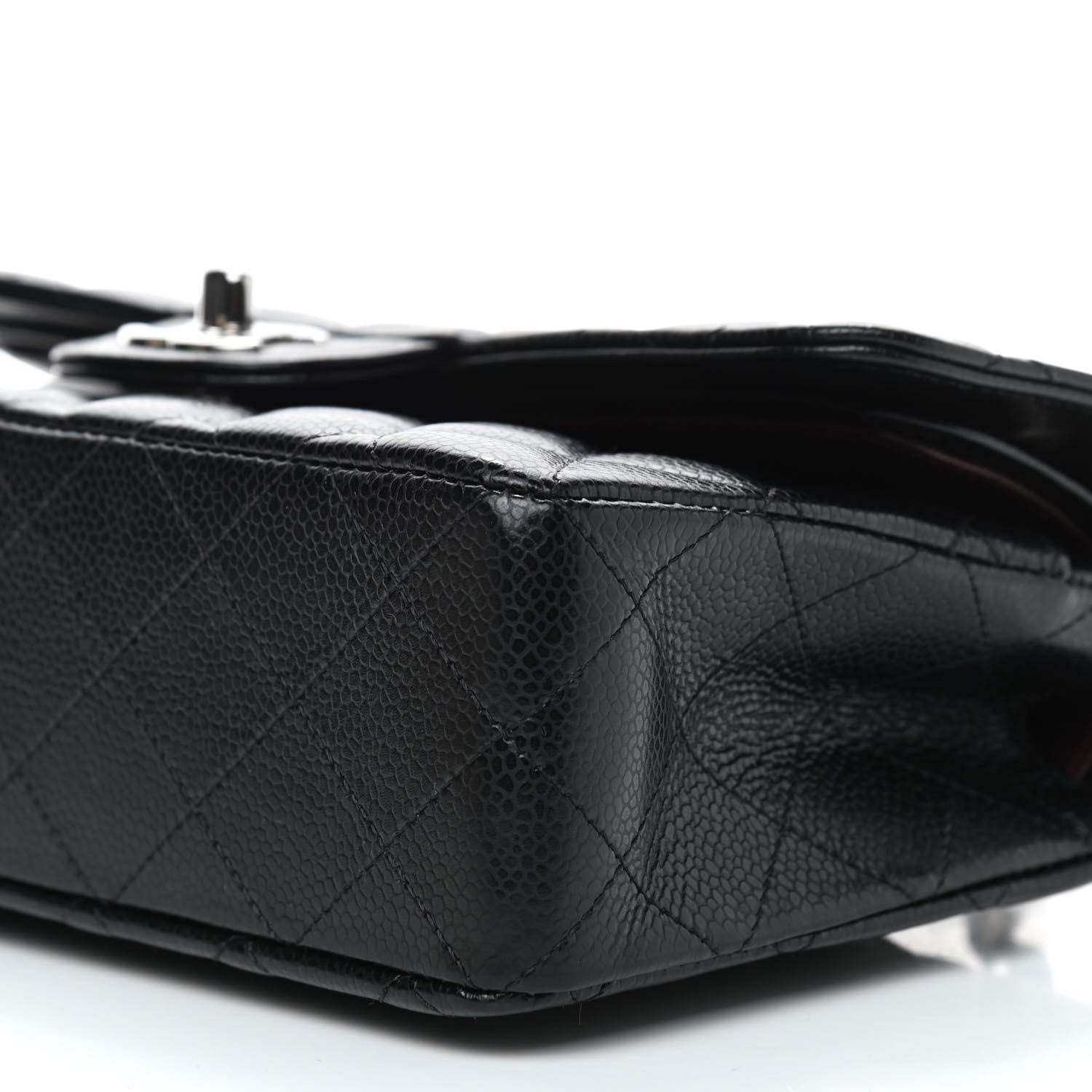Chanel Caviar Quilted Small Double Flap Black 8 of 8