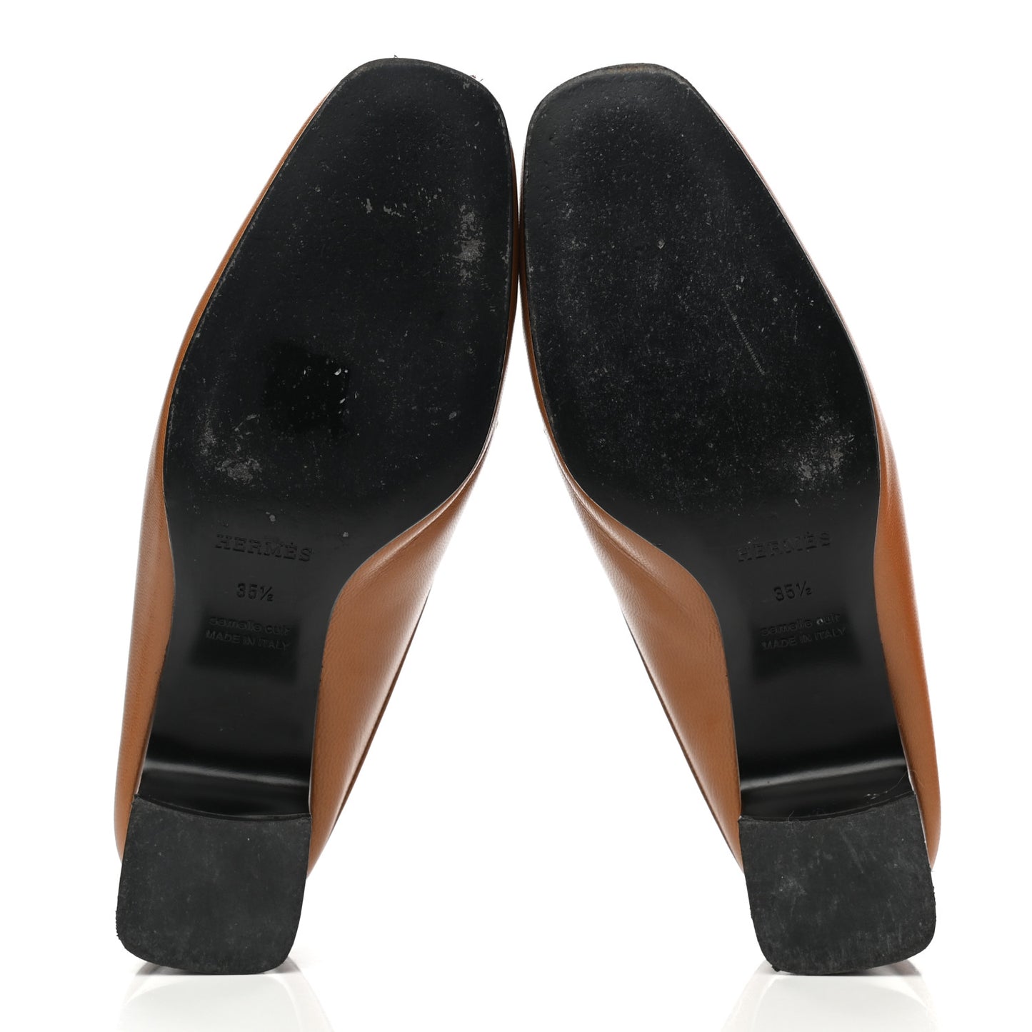 Goatskin Diane Mules 35.5 Beige Dore