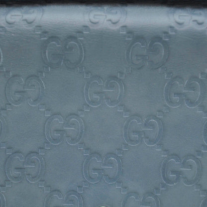 Gucci Guccissima Continental Wallet Blue 9 of 10