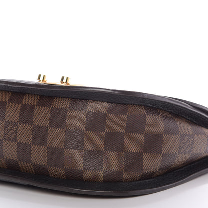 Louis Vuitton Damier Ebene Cuir Taurillon Wight Black 8 of 9
