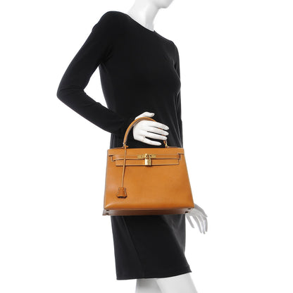 Hermes Courchevel Kelly Sellier 28 Gold 2 of 50