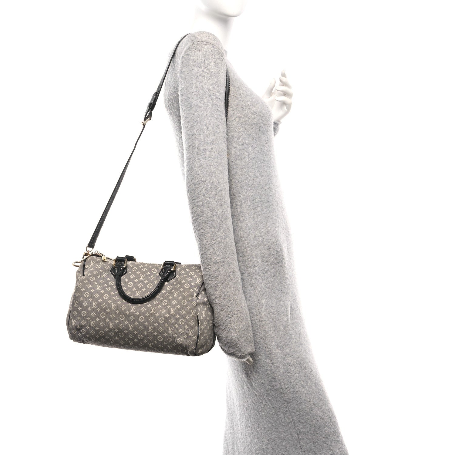 Louis Vuitton Monogram Idylle Speedy Bandouliere 30 Encre 2 of 10