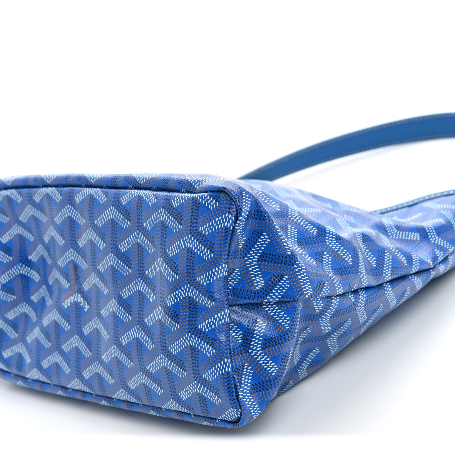 Goyard Goyardine Mini Boheme Hobo Blue 11 of 11
