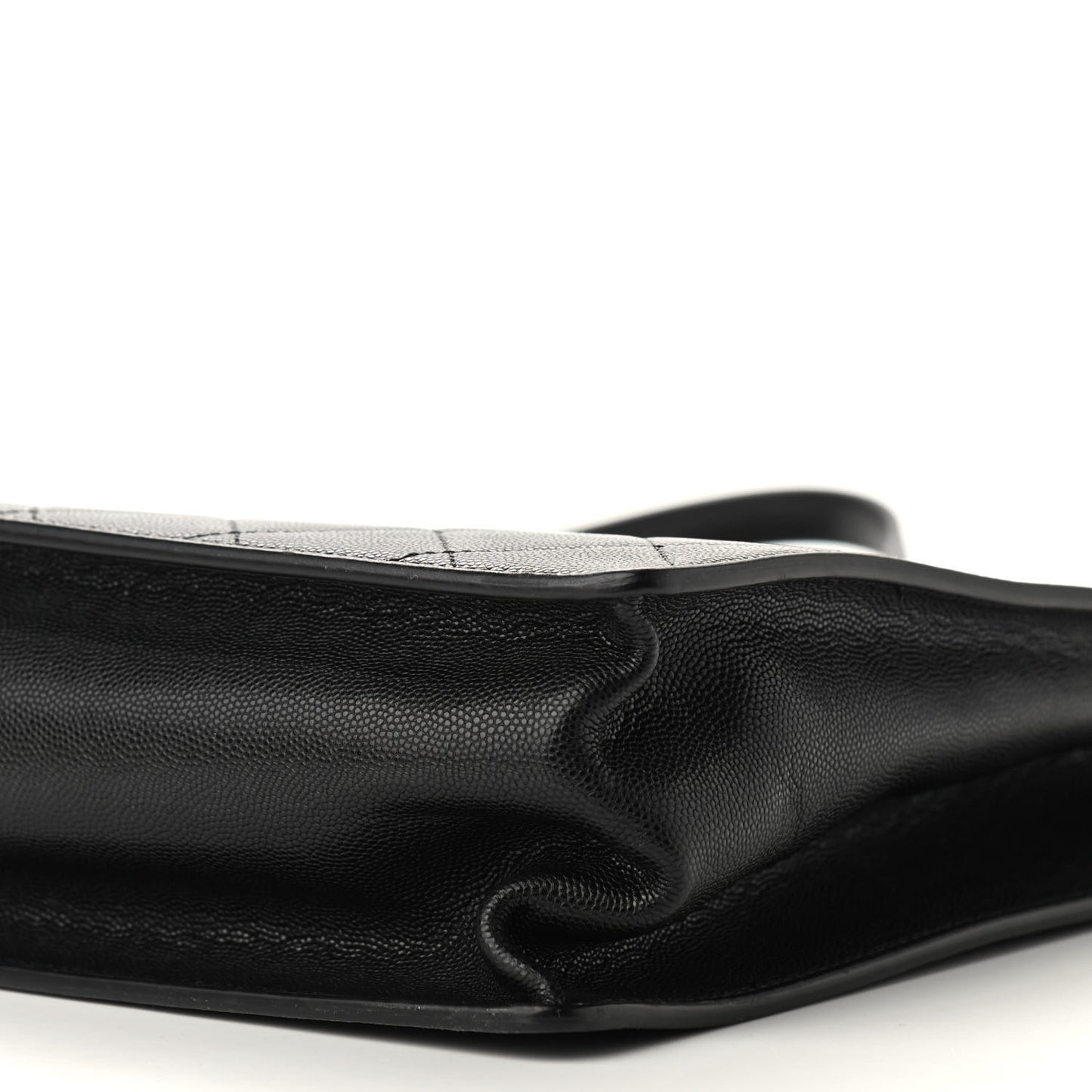 Caviar Quilted My Everything Large Shopping Tote Black