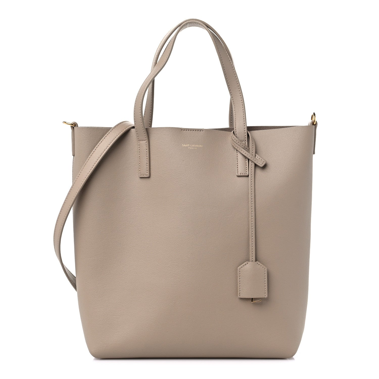 Saint Laurent Calfskin Toy Shopping Tote Nude Powder 1 of 12
