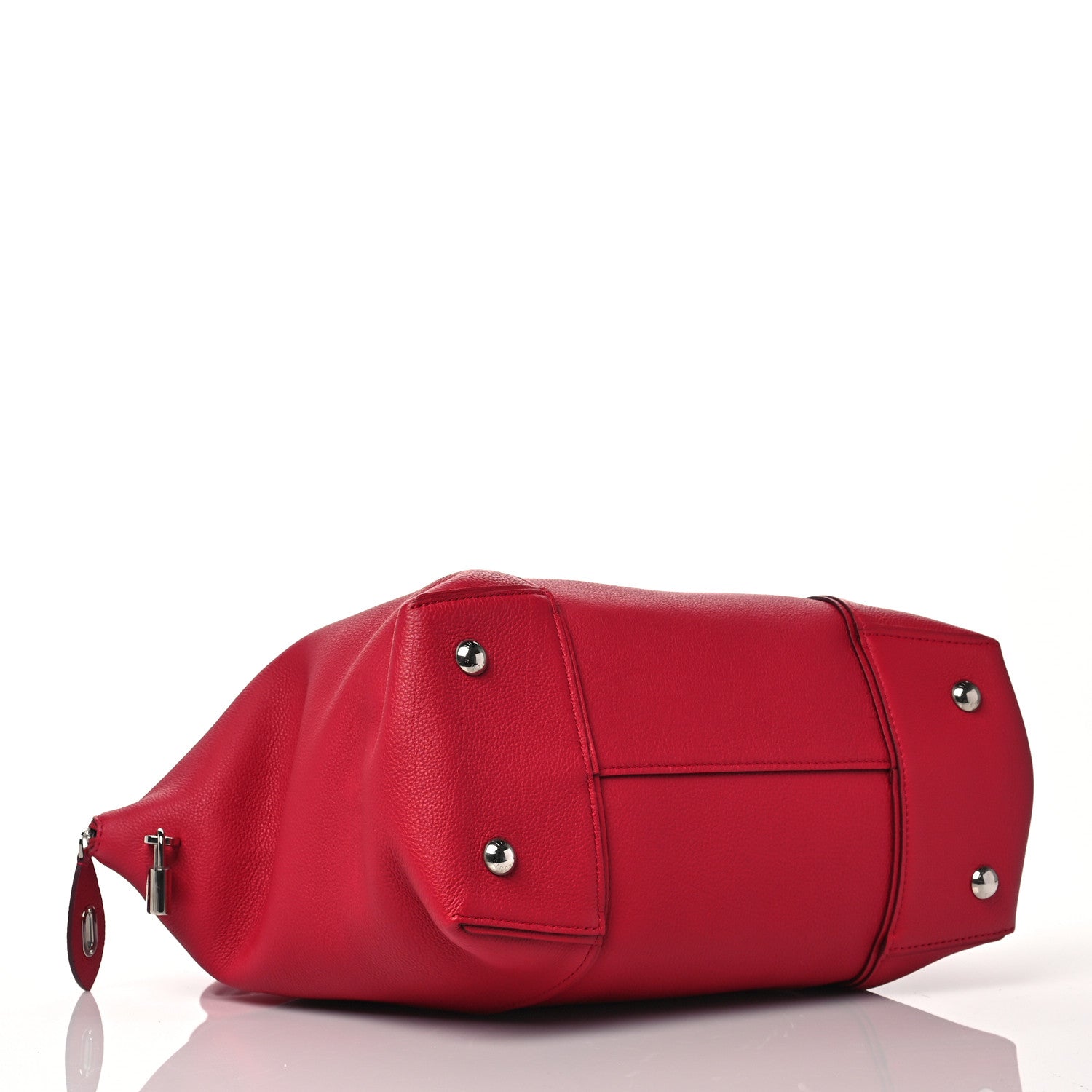 Louis Vuitton Veau Cachemire Soft Lockit MM Framboise 3 of 7